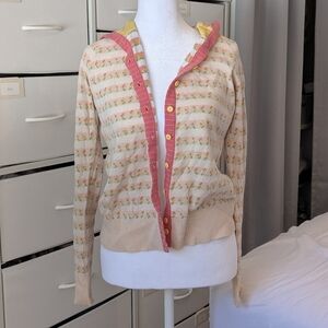 Sparrow Multicolor Knit with Pink and Yellow